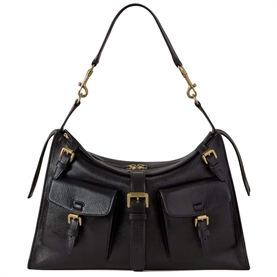 Mulberry Roxanne Shoulder Bag, High Shine Leather 